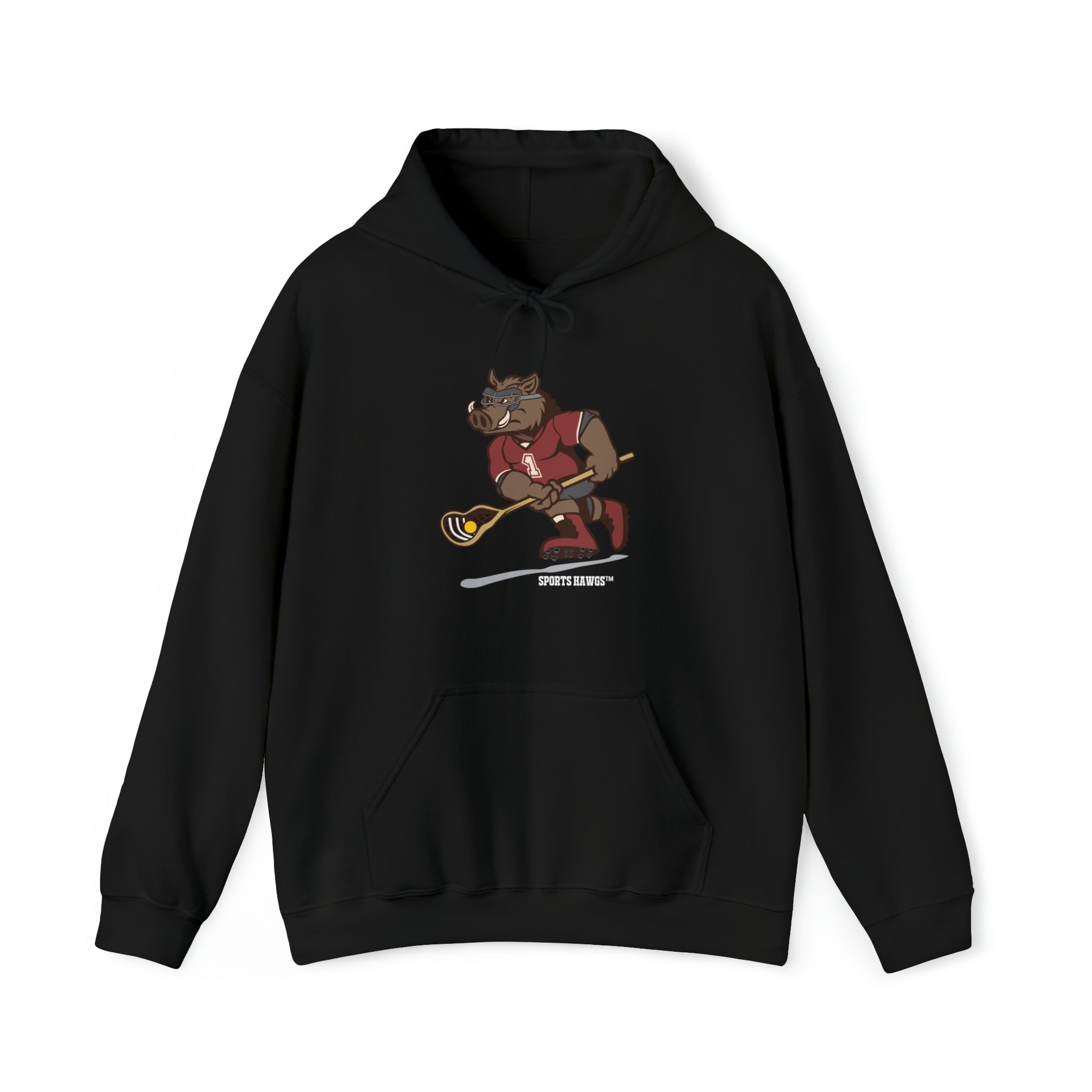 SPORTS HAWGS Women's Lacrosse Hooded Sweatshirt