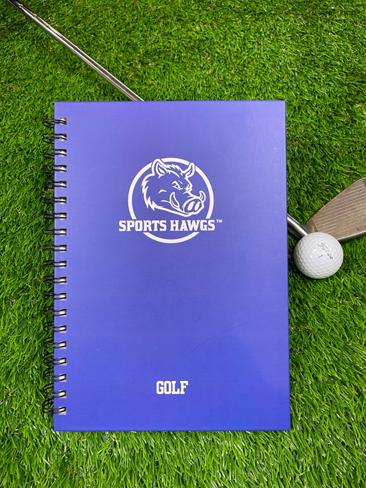 GOLF Game Day Stats Journal by Sports Hawgs™