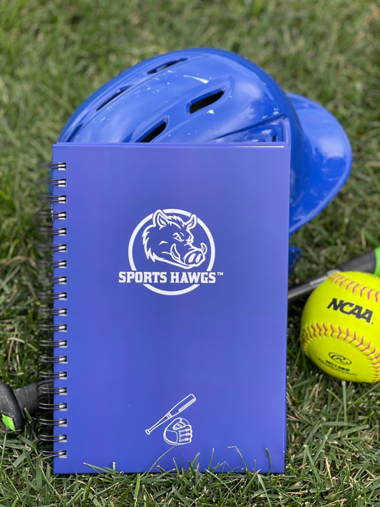 SOFTBALL Game Day Stats Journal by Sports Hawgs™
